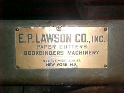 Lawson papercutter