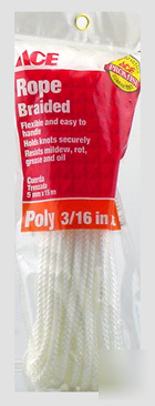 New ace braided pro-line poly rope sale lot of 2