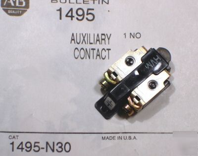 New allen bradley auxiliary contact 1495-N30 series a 
