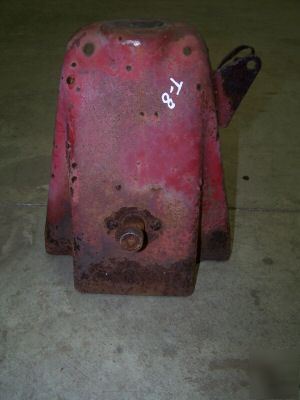Rear gas tank support for farmall m