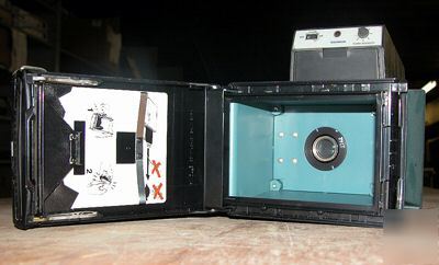 Tektronix c-5A oscilloscope camera polaroid lab test