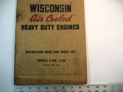 Wisconsin hd engines / models s-10D, s-12D