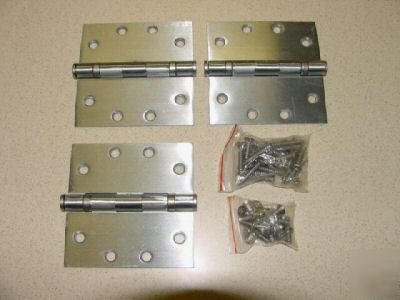 Commercial door hinges square 4 1/2