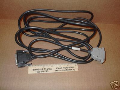 (1) special DB25 m/fm 15' computer radio data cable