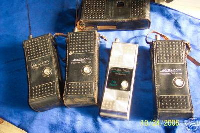 4 midland cb radio handheld / ham radio walkie talkie