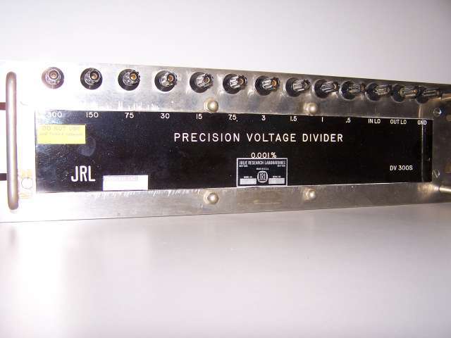 Julie research labs dv-300S precision voltage div ser.1