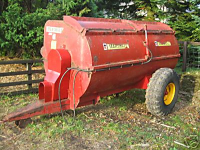 Marshall rota spreader for tractor 
