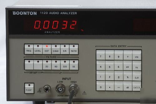 New boonton 1120 S1 audio distortion analyzer in box