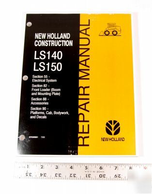 New holland repair manual - skid steers LS140 & LS150