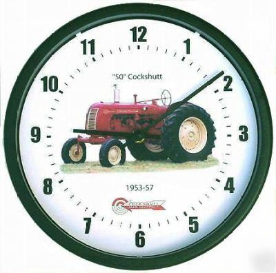 New tractor cockshutt 50 standard clock logo 1953 1957 
