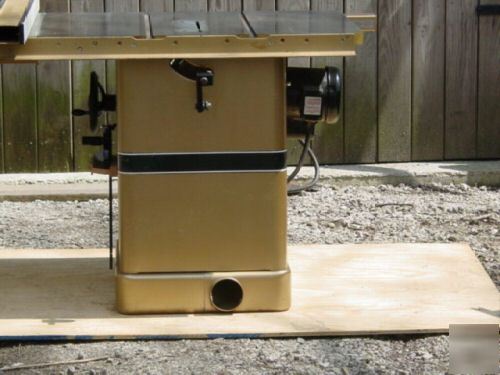 Powermatic 66 table saw biesemeyer t square fence