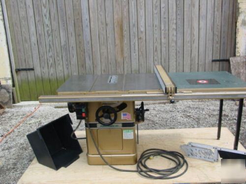 Powermatic 66 table saw biesemeyer t square fence