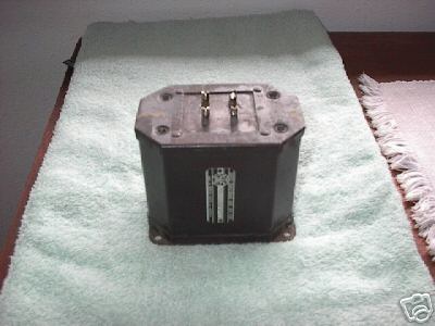 Utc heater transformer, pri 110 v sec 14 v ca. 1930's