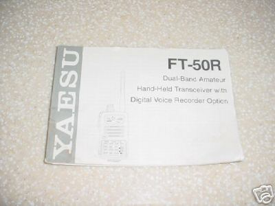Yaesu ft-50R dual-band amateur hand-held transceiver
