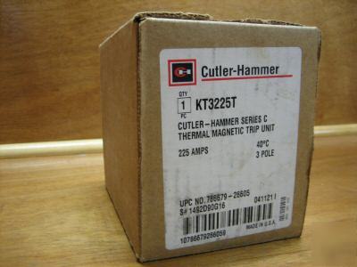 Cutler hammer trip unit KT3225T 225 amp 225AMP 225A a