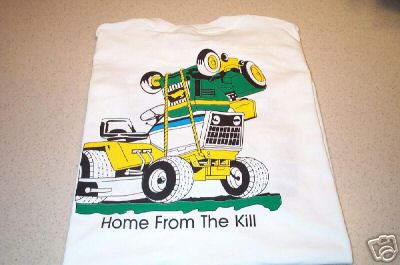 2-lrg white cub cadet home from the kill t-shirts sale 