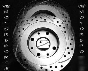 Honda civic (ex / si / hybrid)(90-05) (f) brake rotors