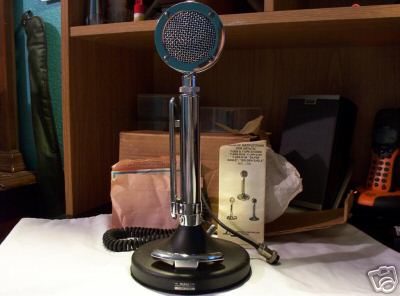 Like new astatic d-104 lollypop mic microphone w/base 