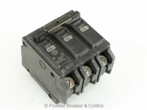 New ge thqb circuit breaker 3P 60A THQB32060