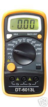 New high accuracy digital capacitance meter - 