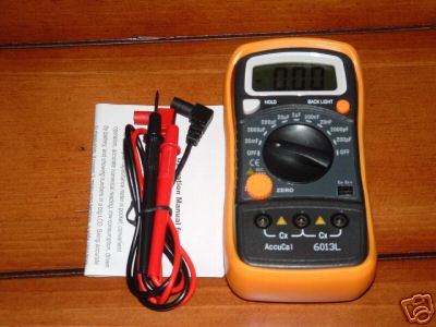 New high accuracy digital capacitance meter - 