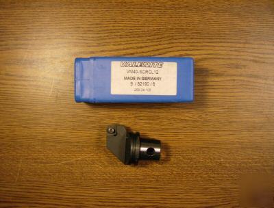 New valenite VM40-SCRCL12 quick change tool holders