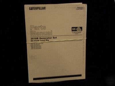 Original caterpillar 3516B generator set parts manual