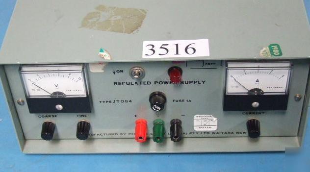 Perini & scott type JT084 regulated power supply tested