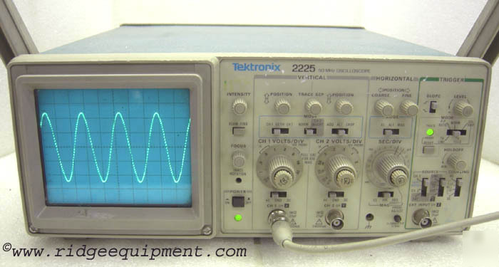 Tektronix 2225 50 mhz dual trace scope *nice*