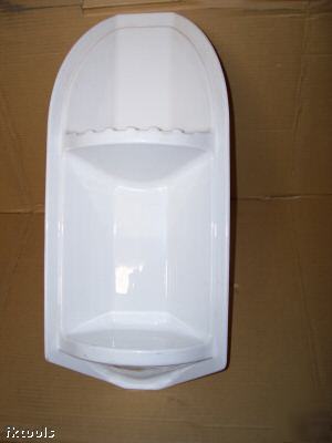 Tubliner template universal bath systems shower caddy