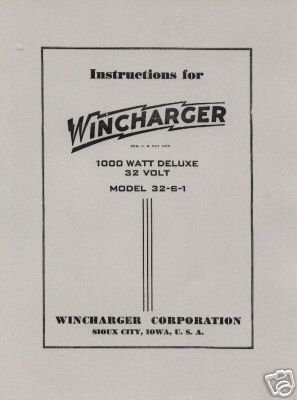 Wincharger instructions