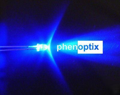 20 ultra bright blue 3MM leds 7000MCD neon led