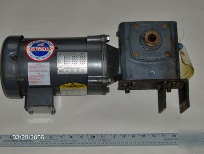 Baldor industrial motor with a boston gear box