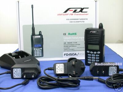 Fd-150A radio vhf 136-174MHZ + earpiece free FD150A 