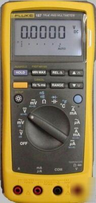 Fluke 187 multimeter true rms and lifetime warranty