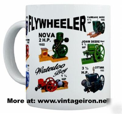 Flywheeler coffee mug