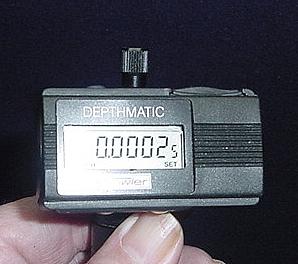 Fowler digital depth micrometer 0-12 inch 