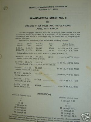 Ham radio operating books regulations instruction 