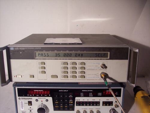 Hp 5352B microwave frequency counter w/opt. 01