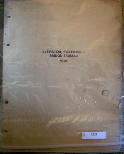 John deere bridge trussed elevator parts catalog manual