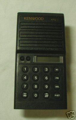 Kenwood kpg-1 dtmf keypad portable radio front panel