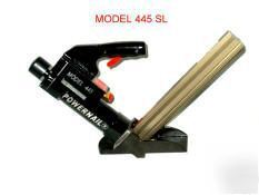 Mallet activated pneumatic nailer