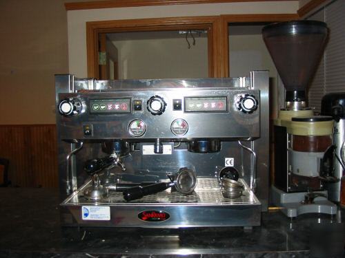San remo, double espresso/cappuccino machine