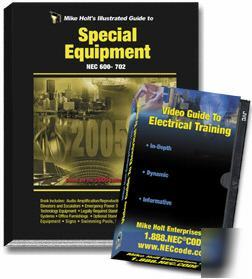 2005 nec special equipment, articles 600-702 video