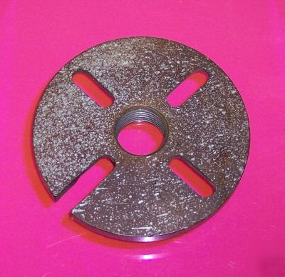Atlas/craftsman lathe 6 in. face plate 1 1/2 in. x 8TPI