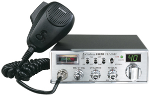 Cobra 25 ltd classic cb radio w/ dynamike gain control
