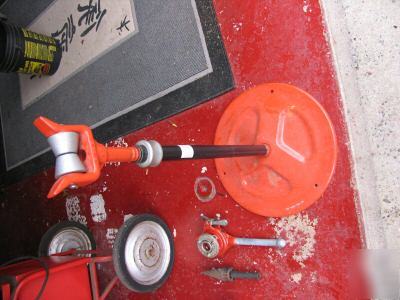 Collins 11A pipe threader with rigid accessories