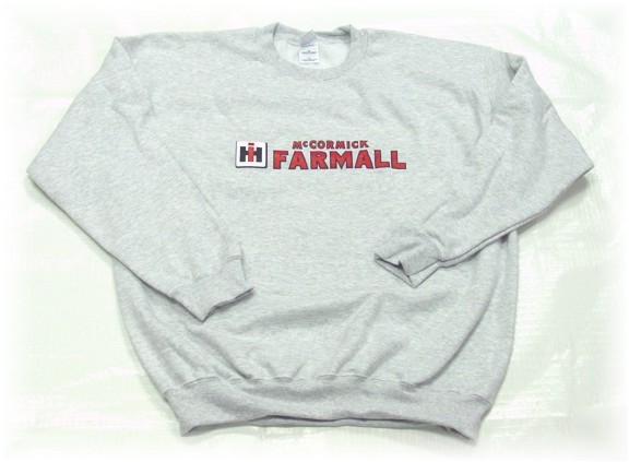 Farmall ih sweat shirt adult 2XL ash