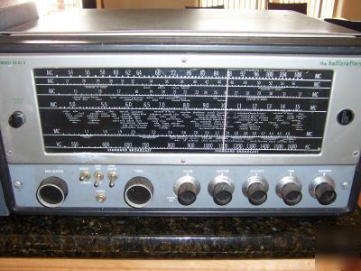 Hallicrafters radio receiver sx-62A with speaker ~ 