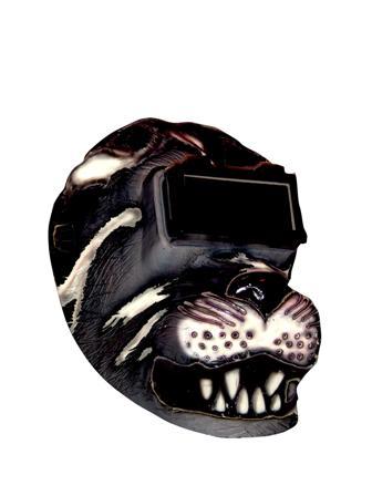 Hoodlum black panther auto darkening welding helmet